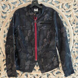 Women's Skull Harley-Davidson Biker Jacket Limited Edition Size M